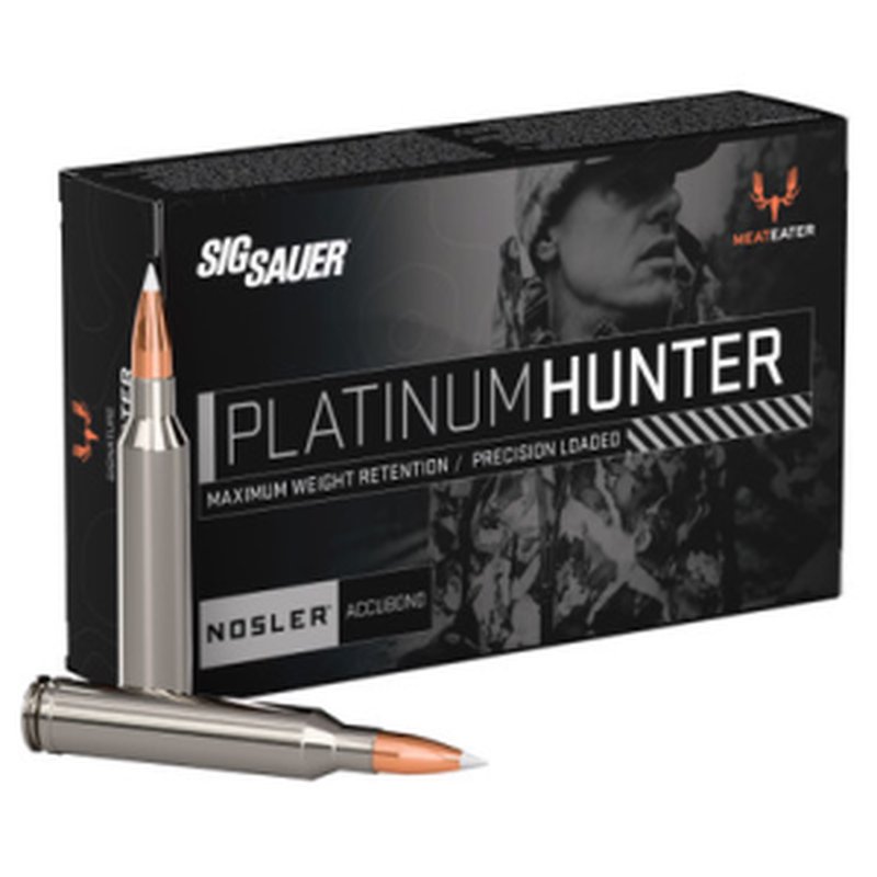 Sig Sauer Platinum Hunter 7mm Rem Mag 160 Grain Ballistic Tip 20-Round Ammo