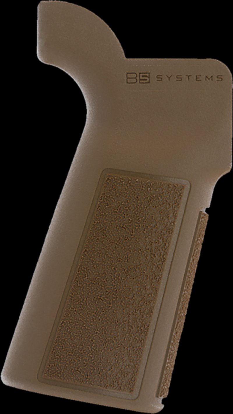 B5 Systems Type 23 P-Grip AR-15 Pistol Grip Coyote Brown Extended Tang PGR1126