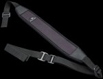 Butler Creek 80073 Easy Rider Rifle Sling Black Neoprene Sharkskin Back 48\" OAL 2.5\" Wide Adjustable Design