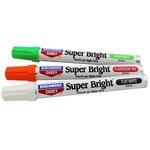 Birchwood Casey Super Bright Touch-Up Sight Pen Kit Neon Green Red Flat White BC-15116
