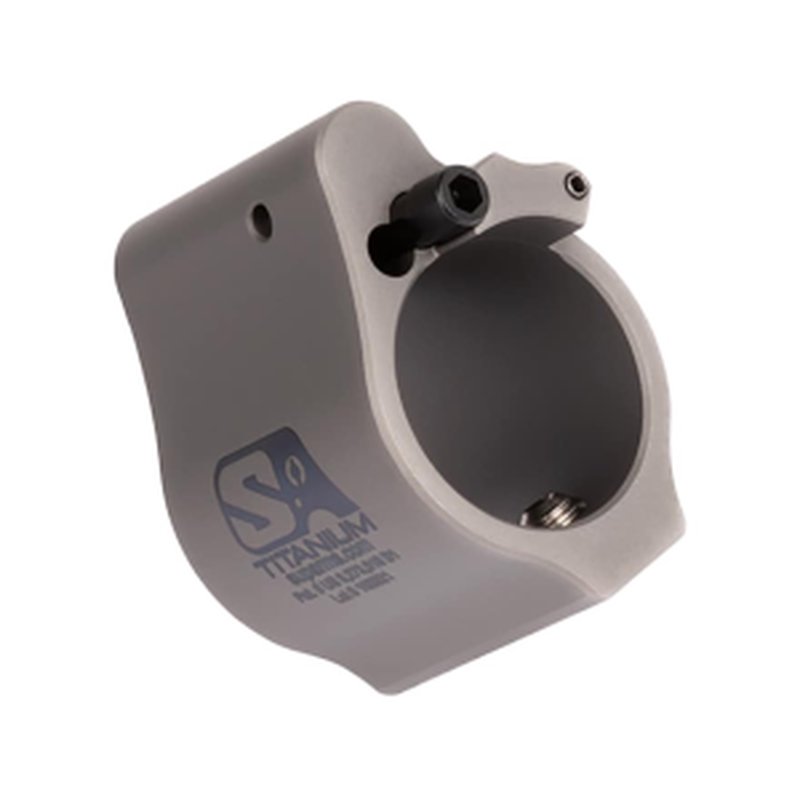 Superlative Arms Bleed Off Set Screw Adjustable Low Profile Gas Block AR-15 LR-308 0.750 inch