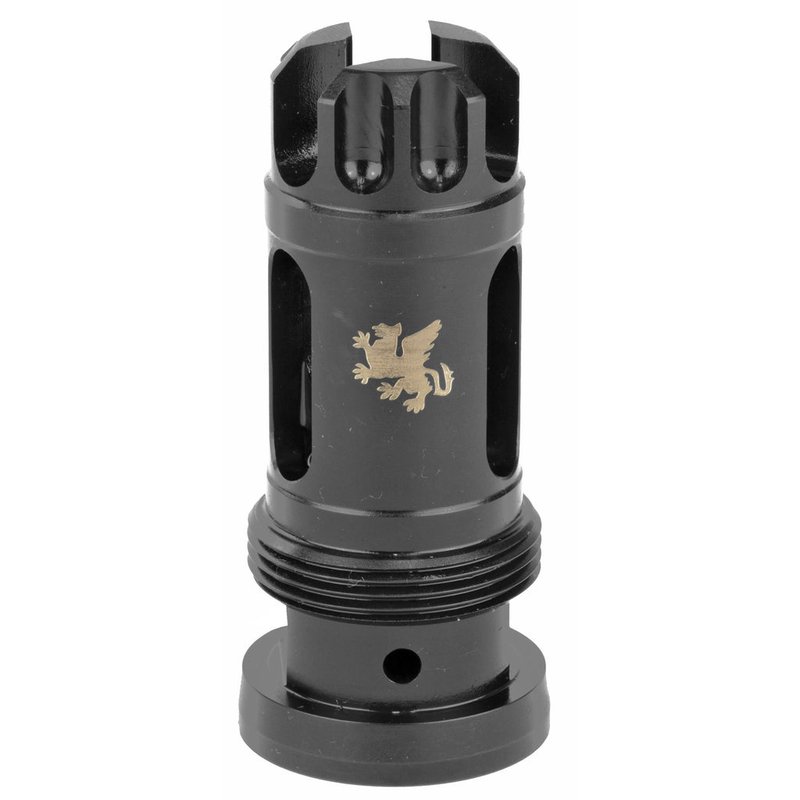 Griffin Armament FlashComp TFC556-12 5.56 NATO Universal Taper Mount 1/2x28 muzzle device
