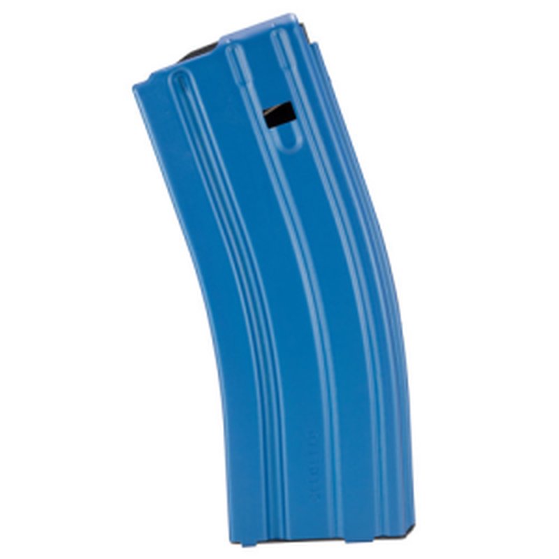 DuraMag Speed 30rd AR-15 Magazine 5.56 NATO Blue Black