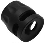 True Precision Inc S-Type Micro Compensator 416R Stainless 1/2x28 9mm Black Nitride