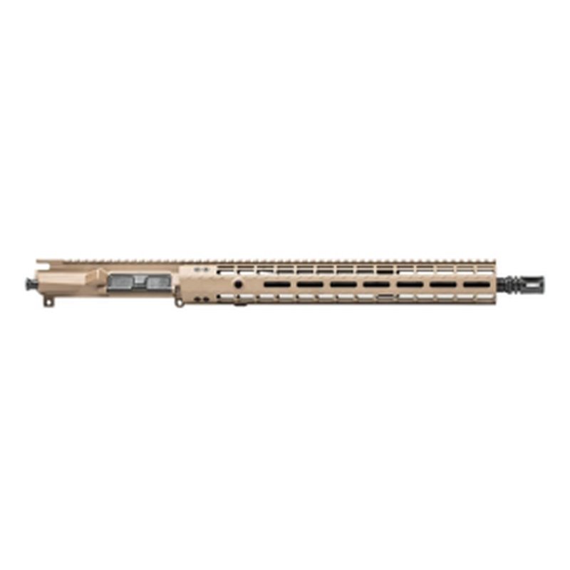 Aero Precision M4E1 Complete Upper, 16" .223 Wylde SS QPQ Mid-Length Barrel, EM-15 GEN 2 Handguard, FDE Cerakote