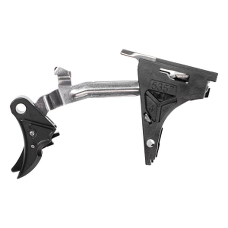 Overwatch Precision FALX Trigger Kit - Glock Gen 4 G19/G34 - OEM Polished Trigger Bar - Black