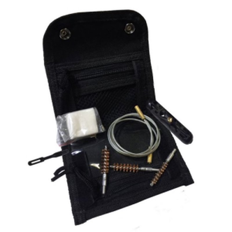 Remington Field Cable Cleaning Kit Pistol 10x5x1" cleaning patches brushes cable