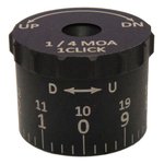 Sightron SIII10 50x60mm Tactical Elevation Knob, 19 MOA
