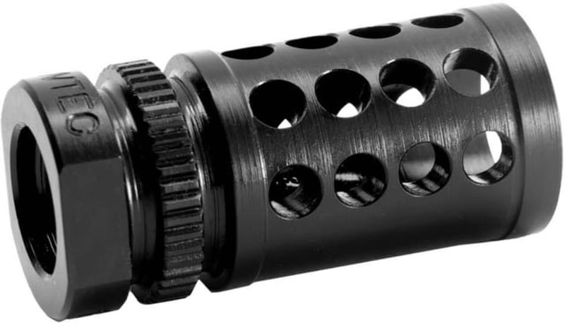 Grovtec US Inc G-NITE Flash Suppressor 9mm 1/2x28