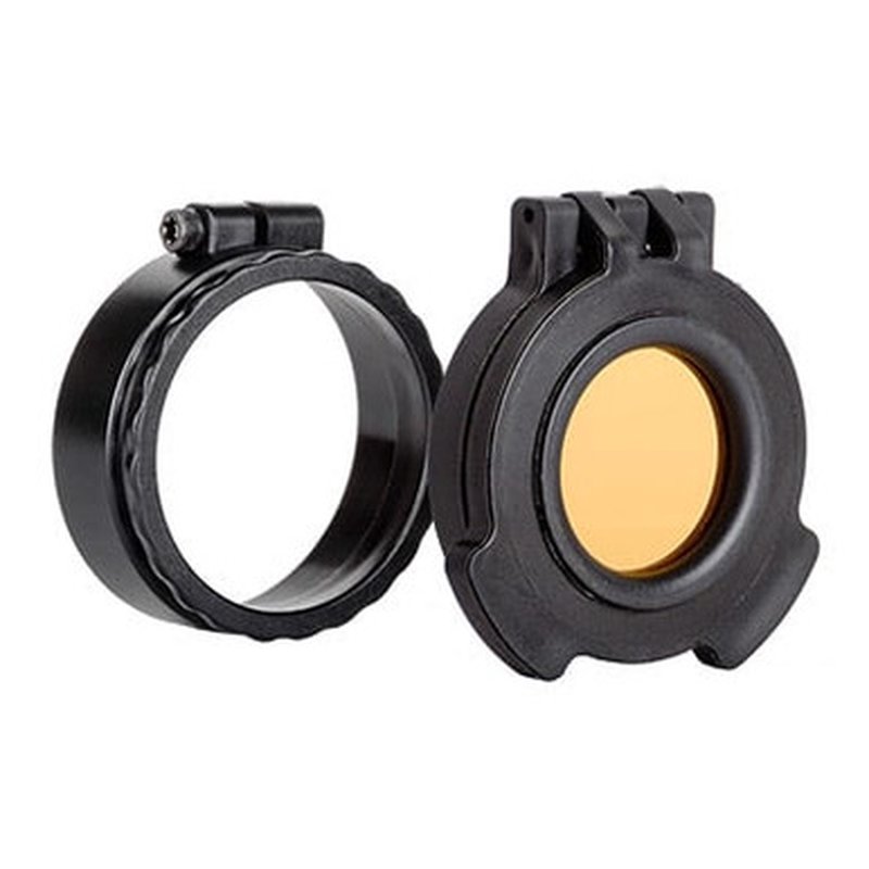 Tenebraex Amber See-Through Objective Flip Cover for Trijicon MRO 37mm