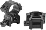 Riton Optics 1in Riflescope Rings 18mm Set of 2 Black High