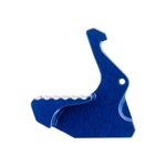Rise Armament RA212GIBLU Extended Charging Handle Latch Patriot Blue Aluminum fits Mil-Spec AR Charging Handles