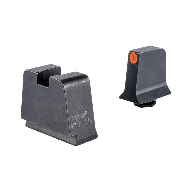Trijicon Night Sight Set - Front/Rear Green High-Visibility Sights for Enhanced Low-Light Accuracy - GL243-C-601146