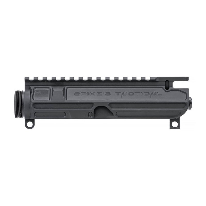 Spike's Tactical Gen 2 Billet AR-15 Upper Receiver Mil-Spec Barrel Nut Black
