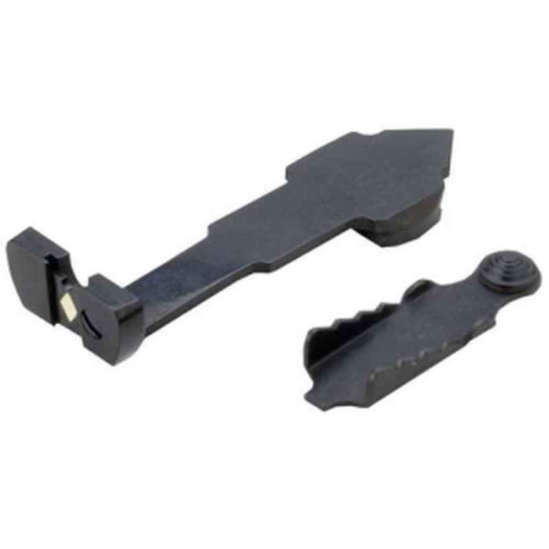 Marble's Sporting Rear Sight with Double Step Elevator Carbine Style Long Blade Flat Top 0.275"-0.505" Height