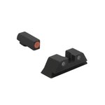 Meprolight Hyper Bright Glock Day/Night Sight Set - Orange Front, Green Rear