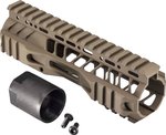 TRYBE Defense AR-15 M-LOK Lightweight Quad Handguard w/ Full Rail