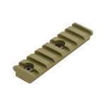 Leapers UTG Pro 8-Slot Keymod Picatinny Rail Section OD Green
