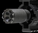 Troy Claymore Muzzle Brake 308 5/8-24 Black Steel Troy SBRA-CLM-06BT-00