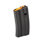 DuraMag AR-15 Magazine 223 Remington 5.56x45mm 300 AAC Blackout 20 Round Aluminum Black (Orange Follower)