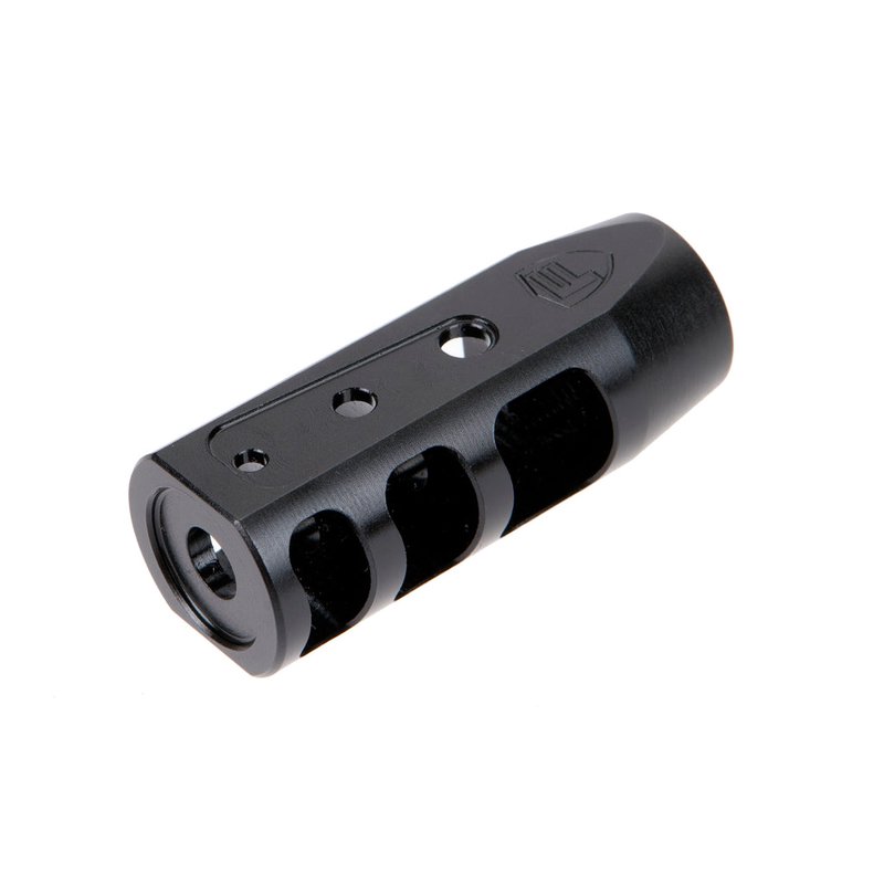 Fortis Manufacturing, Inc. Fortis RED Muzzle Brake 5.56 NATO 1/2x28 Black Nitride