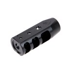 Fortis Manufacturing, Inc. Fortis RED Muzzle Brake 5.56 NATO 1/2x28 Black Nitride