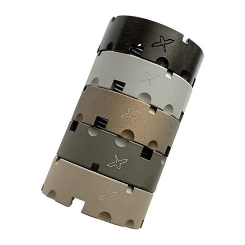 A5 Castle Nut - A5 Castle Nut, Burnt Bronze