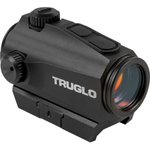 TruGlo TG8322BN Ignite Mini Compact Black 1x22mm 2 MOA Illuminated Red Dot Reticle