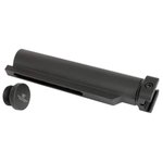 Midwest Industries AR-15 1913 Picatinny Rail to Buffer Tube Adapter Aluminum Black