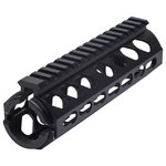 Firefield Edge Carbine Length 2-Piece KeyMod Rail System 6.625 inch Black