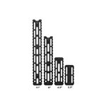 Seekins Precision 0010560095 Arca Black Anodized Aluminum 4.50\" Long 2 Slot M-LOK Mount