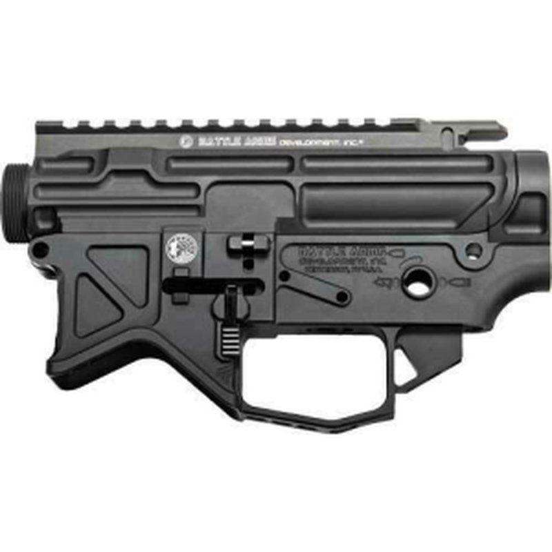 Battle Arms Development BATTLE ARMS AUTHORITY ELITE BILLET Lightweight AR-15 Receiver Set, 7075-T6 Aluminum, Ambi.
