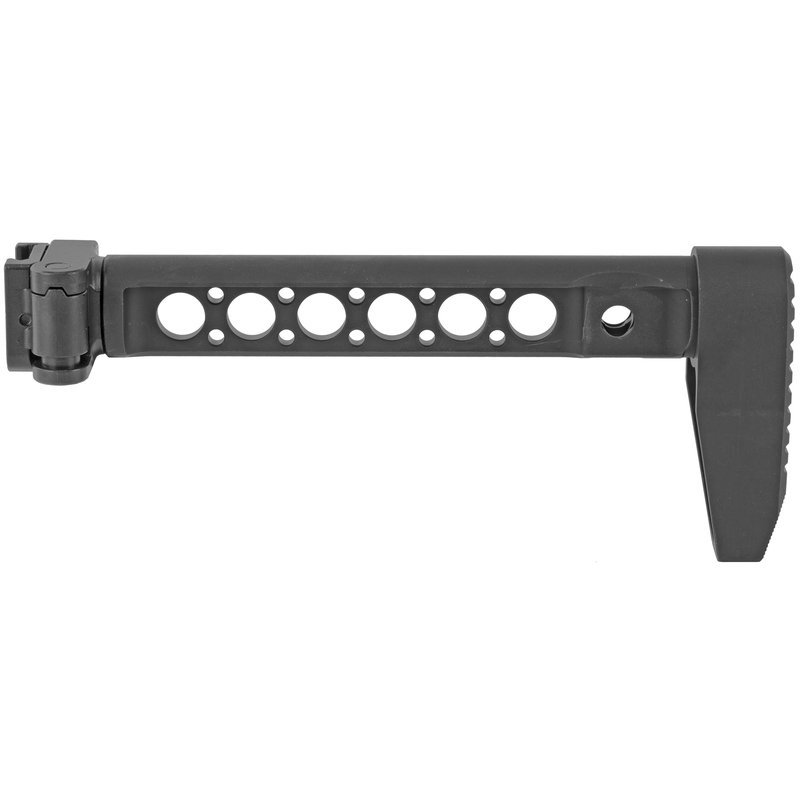 Midwest Industries Side Folder with Light Weight Stock, Black, Fits Picatinny Rail