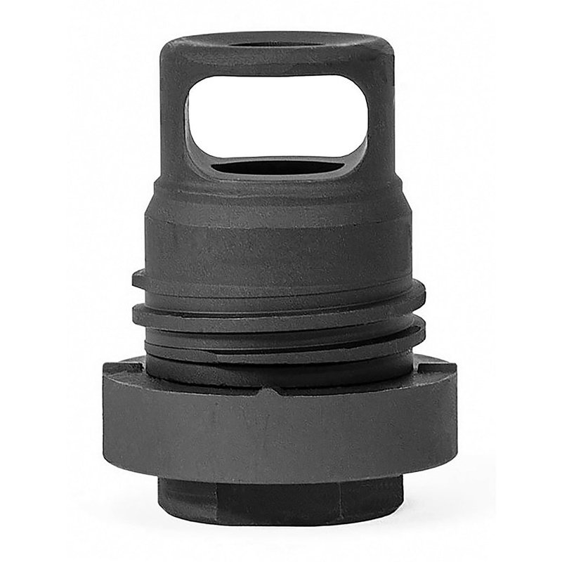 Yankee Hill Machine Co YHM-3109-1MB-28A Mini QD Muzzle Brake 9mm 1/2-28 phosphate