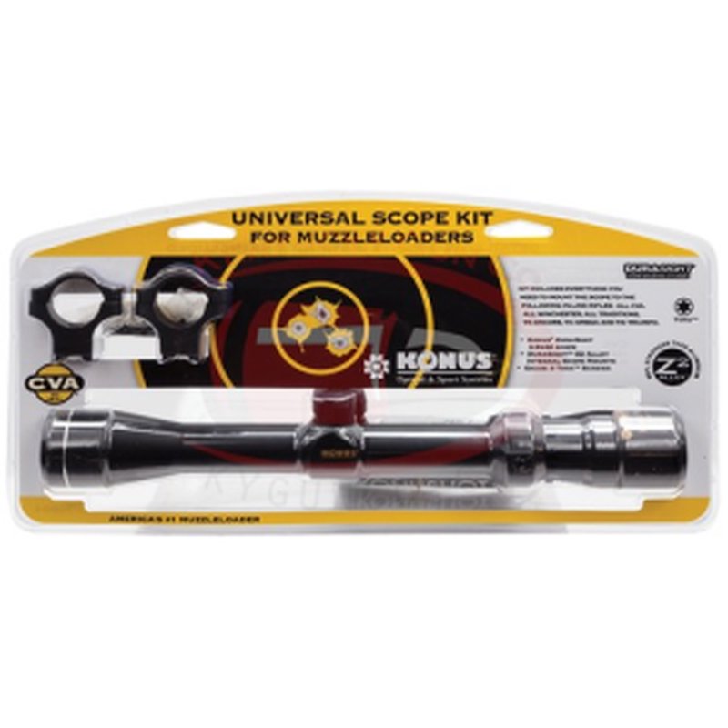 CVA Scope Kit AA2002 w/ Medium Mounts/Rings, 3-9x32