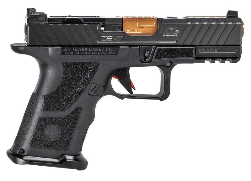 ZEV Technologies OZ9 Hybrid 9mm Luger 4in Steel Receiver Compensator