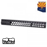 Guntec USA 15" Air Lite Honeycomb KeyMod Free-Float Handguard GT-15HC-AL