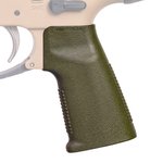Reptilia CQG-NB Sans No-Beavertail Grip for AR-15/SR-25 - OD Green