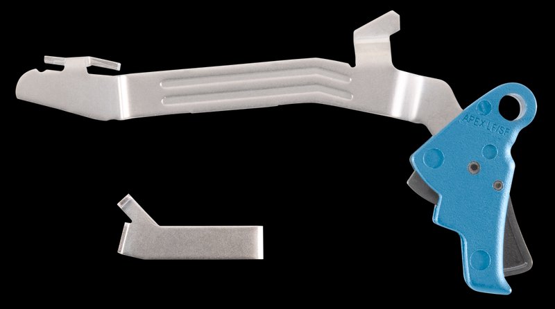Apex Tactical Glock 43/43X/48 Slim Blue Drop-In Trigger Kit (102P117BLU)