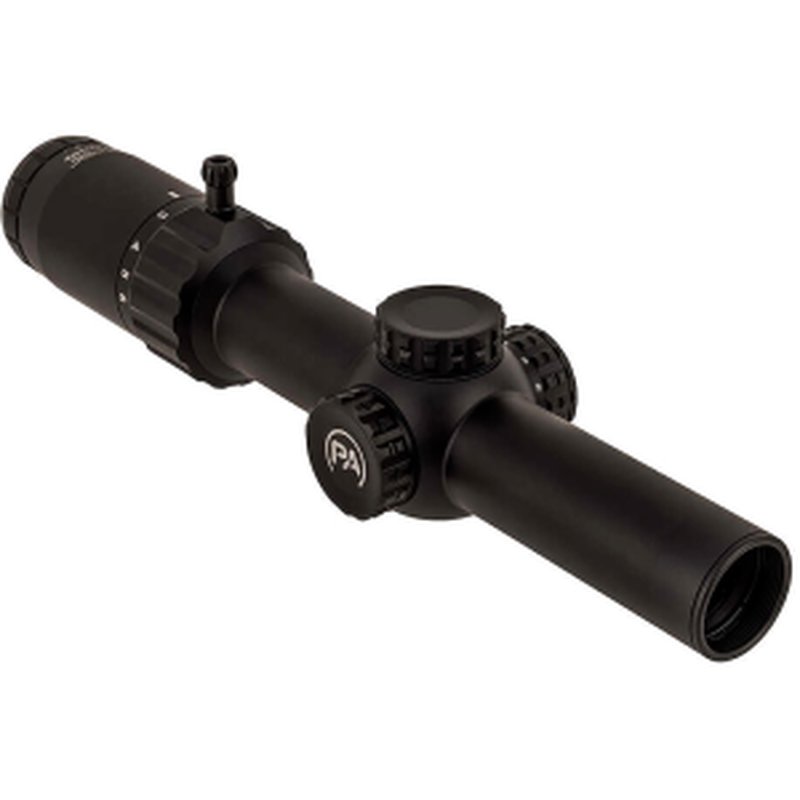 Primary Arms Classic Series Rifle Scope 1-6x 24mm Illuminated Duplex Reticle Matte Black