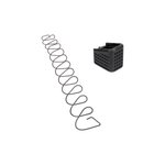 Backup Tactical Plus 4.5 Glock 17/22 Aluminum Magazine Extension - Black