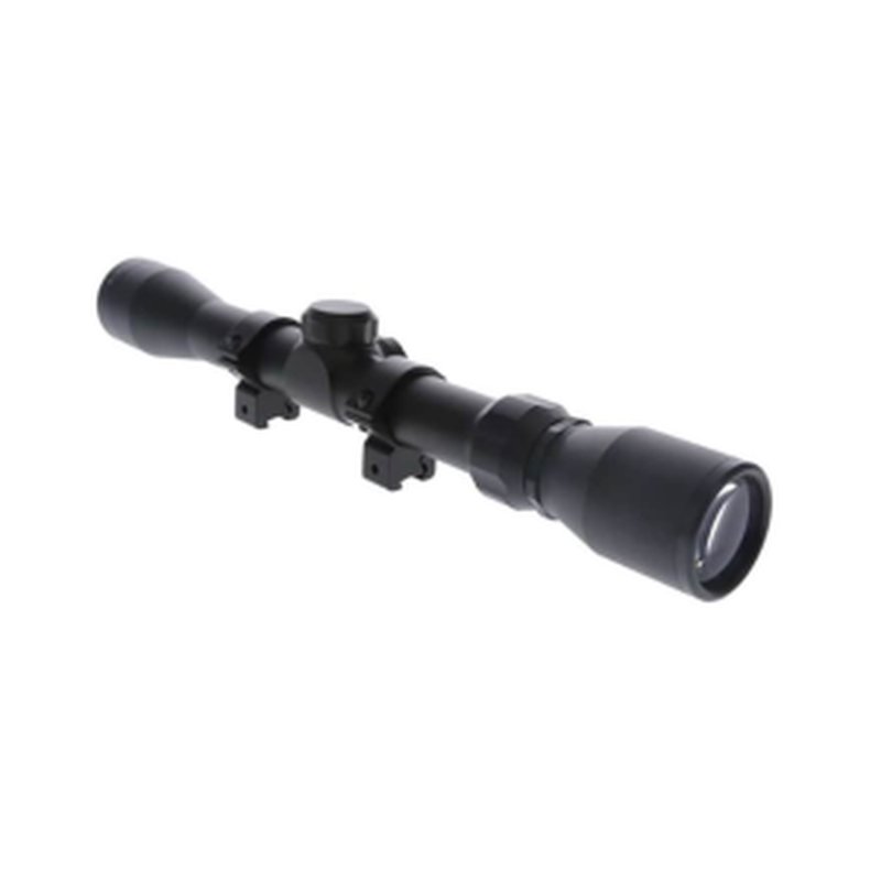 TRUGLO Buckline Rifle Scope 3-9x 32mm BDC Reticle Matte Black with 3/8" Dovetail Rings
