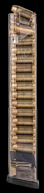 Elite Tactical Systems ETS Glock 22 .40 S&W 30-Round Polymer Magazine Carbon Smoke