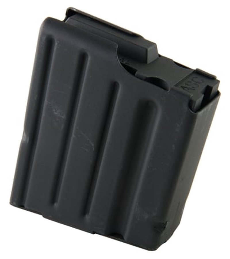 ASC Magazine SR-25 308 Winchester / 7.62 NATO 5rd Stainless Steel Black Finish Magazine