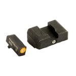 AmeriGlo GL203 i-Dot Night Sight Set for Glock (Green Tritium) Orange/White Outline