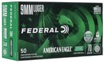 Federal American Eagle 9mm Luger Lead Free Ammunition