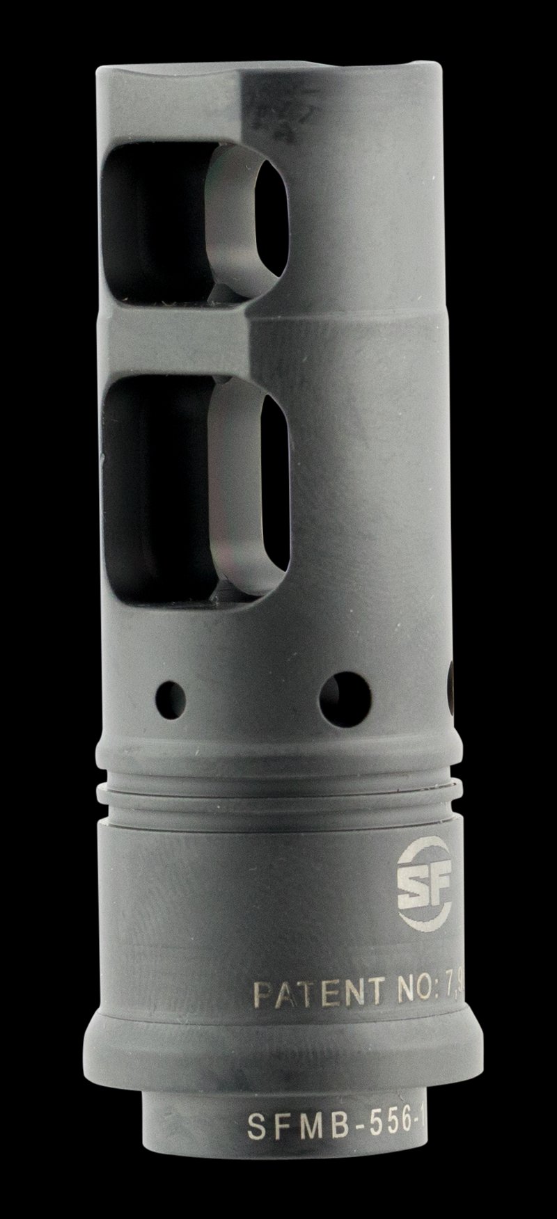 SureFire SFMB5561228 Muzzle Brake 5.56mm Stainless Steel Black