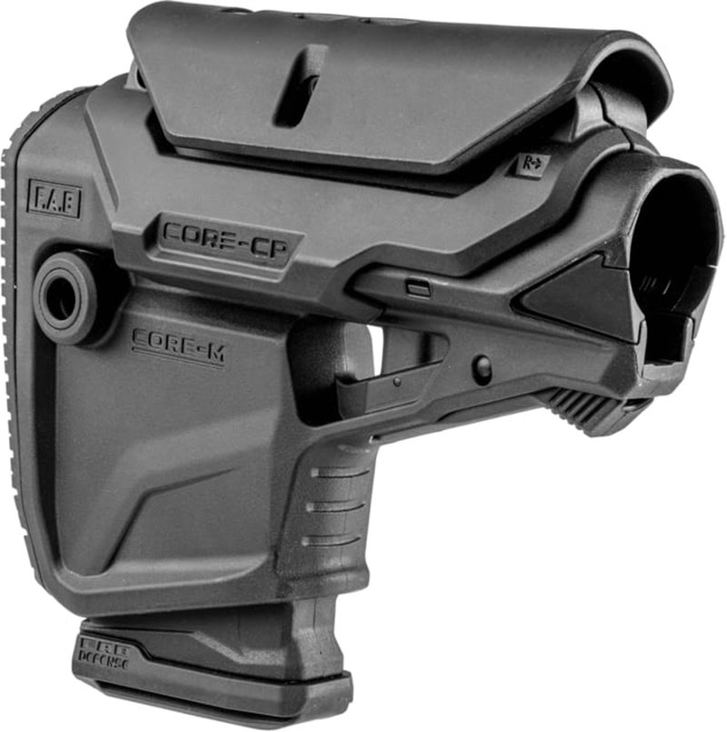 FAB Defense GL CORE MAG CP - M4 Survival Buttstock w/ Built-in Mag Carrier Black