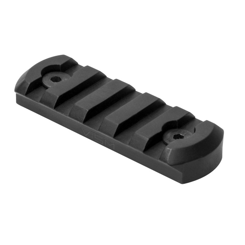 VISM 3-Hole KeyMod Picatinny Accessory Rail Aluminum (Black Anodized)