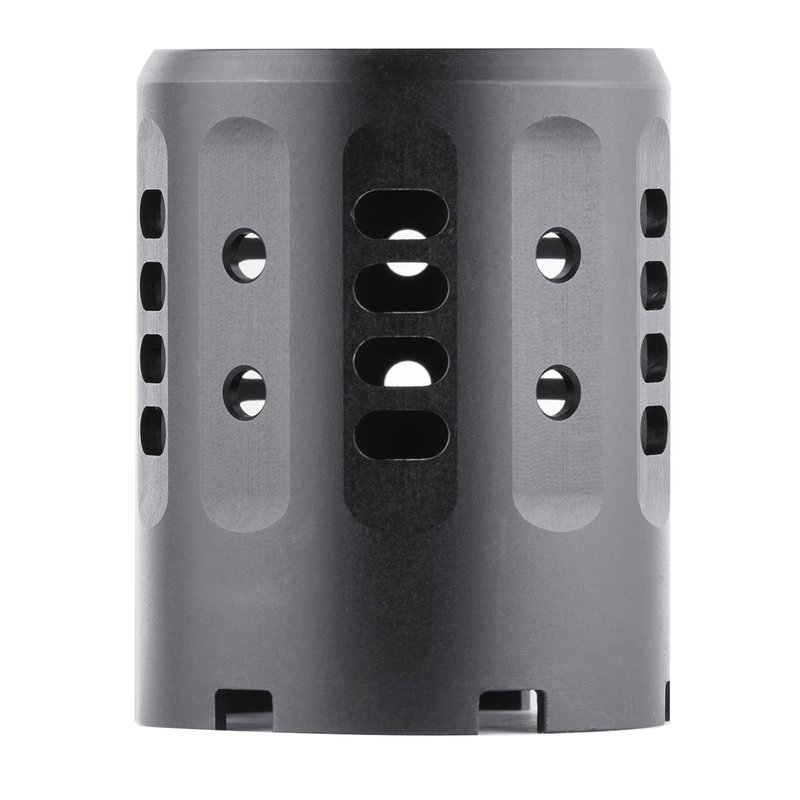 Dead Air Pyro Vented Shroud Black KeyMo Flash Hider Brake Conversion
